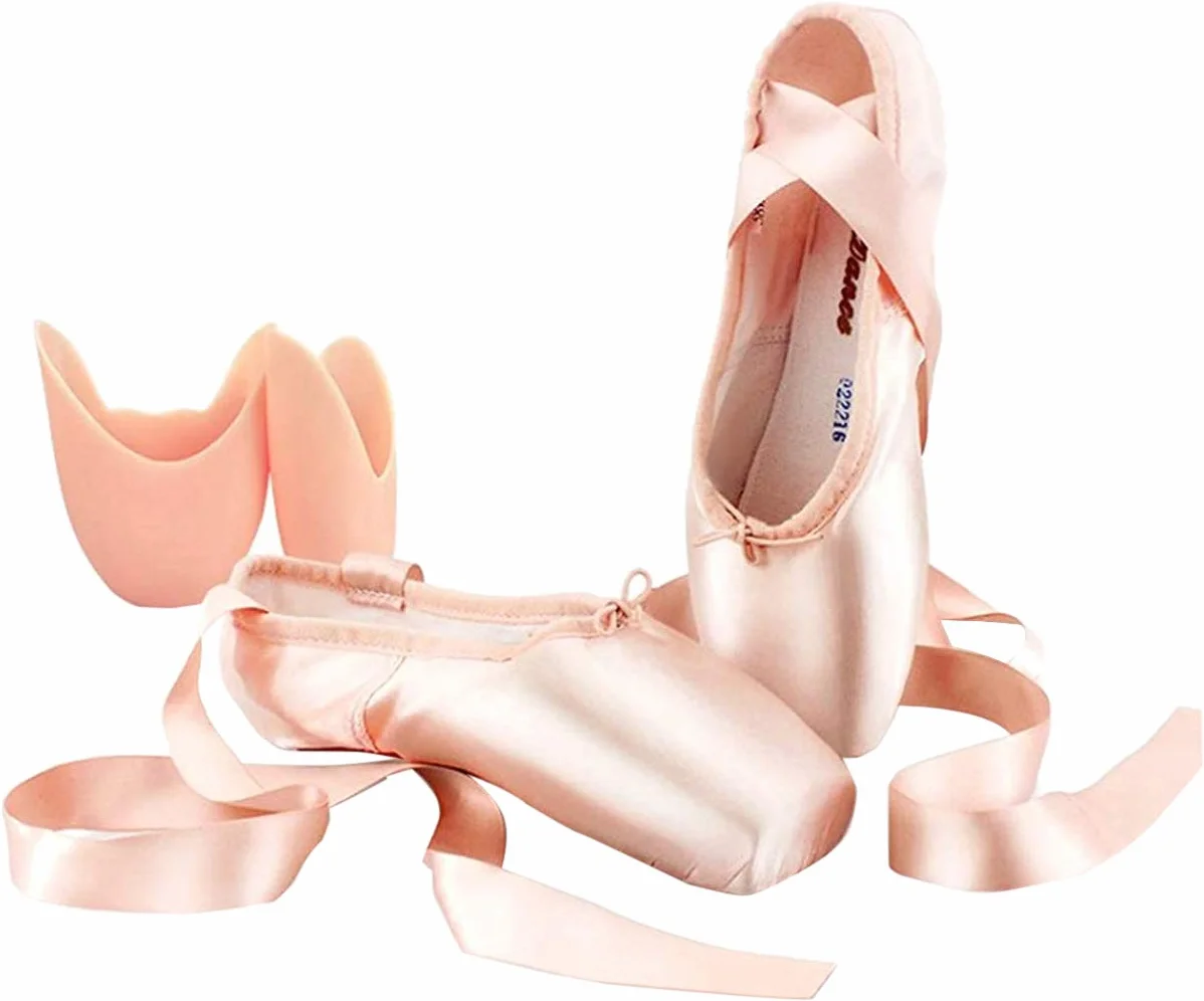 Ballett Ballerina Tanz Gymnastik Sport Hallen Trainings Schläppchen Schuhe