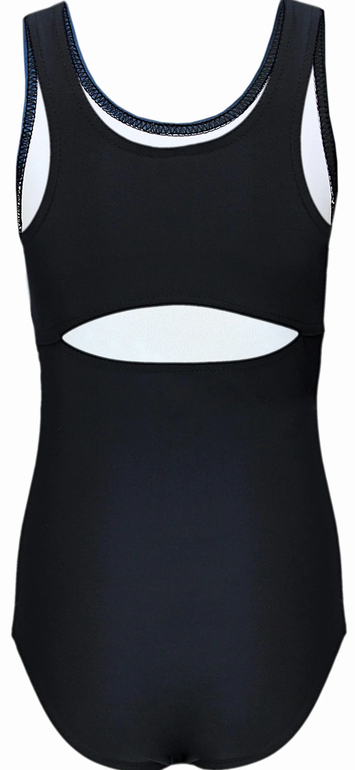 Aquarti Badeanzug Mädchen – Sportlicher Mädchen Badeanzug mit Ringerrücken Print
