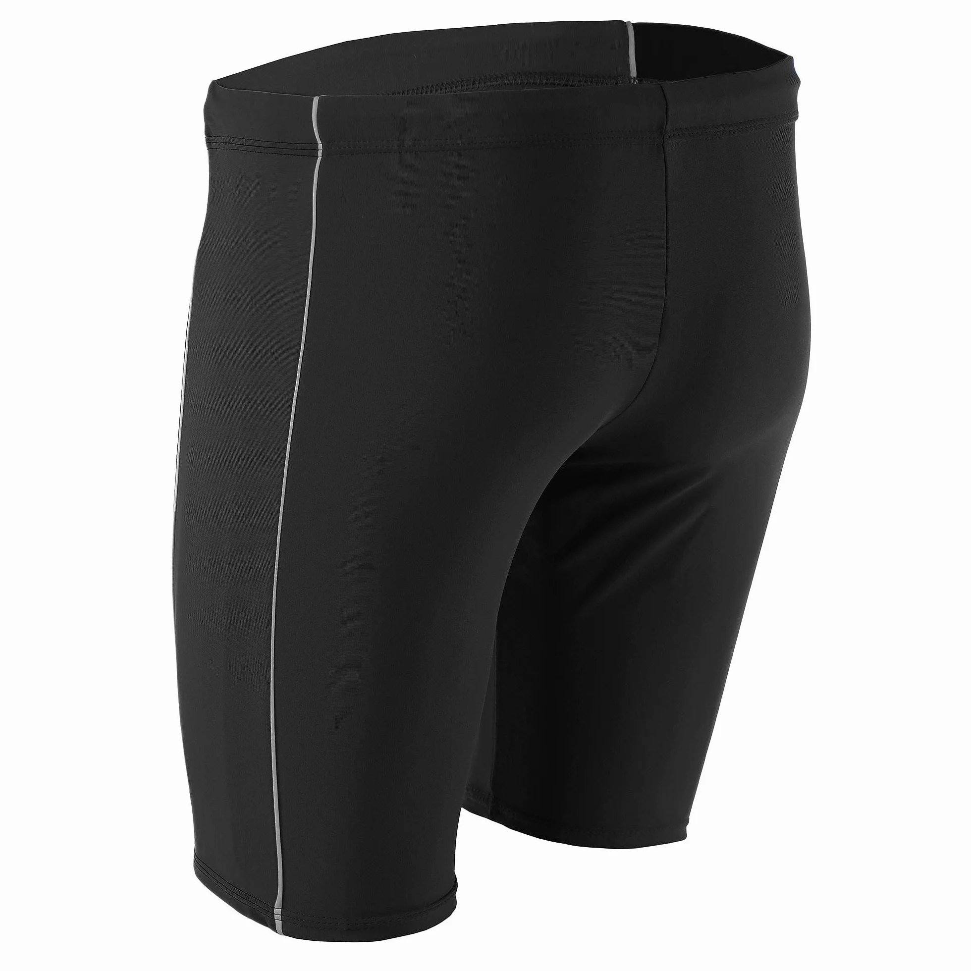 Aquarti Herren Lange Badehose mit Kontrast-Paspel Jammer