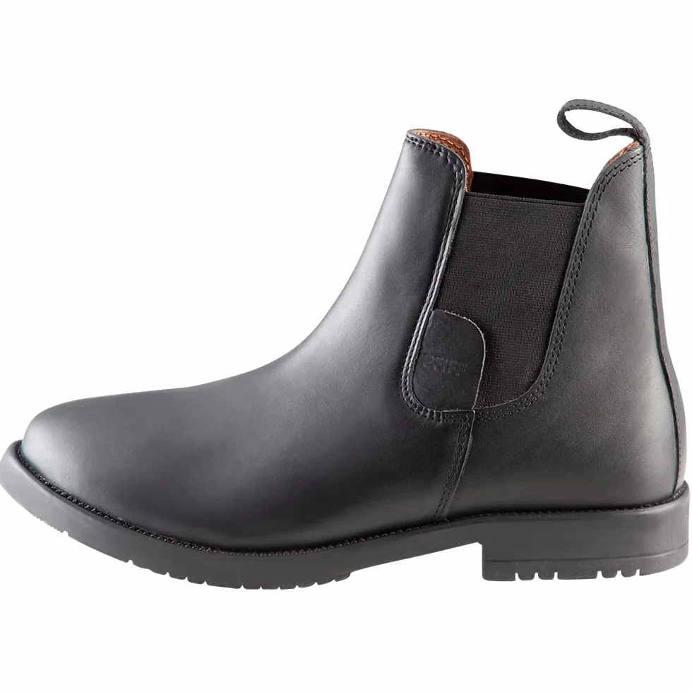 PFIFF 011499 Echtleder Jodhpurstiefelette Reitstiefelette Stiefelette Unisex, schwarz, Größe 35-45