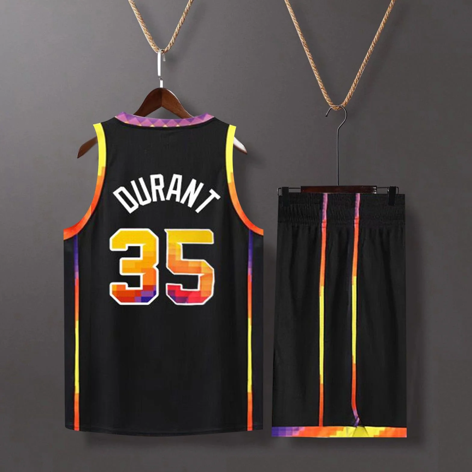 2-Teiliges Kinder/Erwachsene Basketball Trikot Shirt und Shorts, Kinder/Erwachsener Basketball T-Shirt Weste + Shorts, Kinder/Erwachsener Basketball Trikot Set