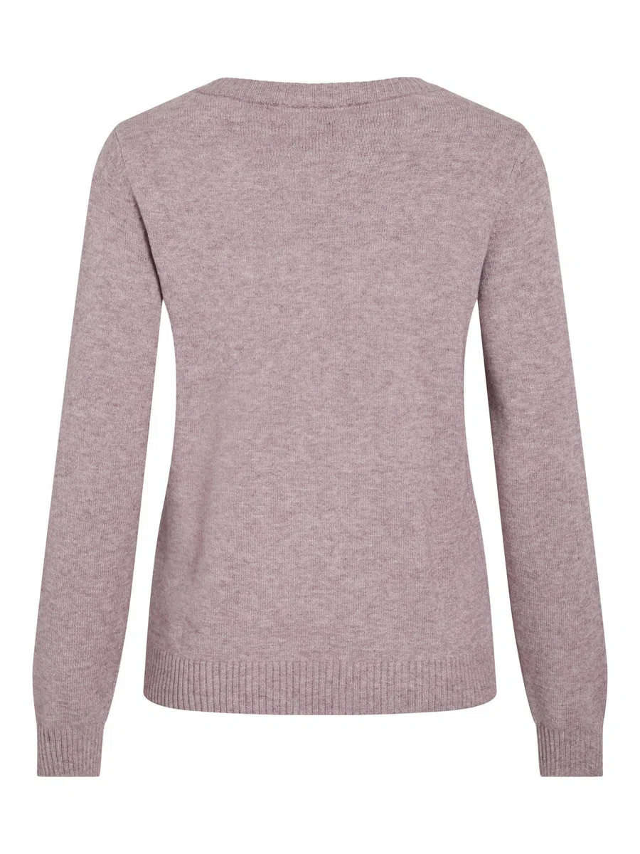 Vila Damen Viril O-Neck L/S Knit Top - Noos Viril O-Neck L/S Knit Top - Noos (1er Pack)