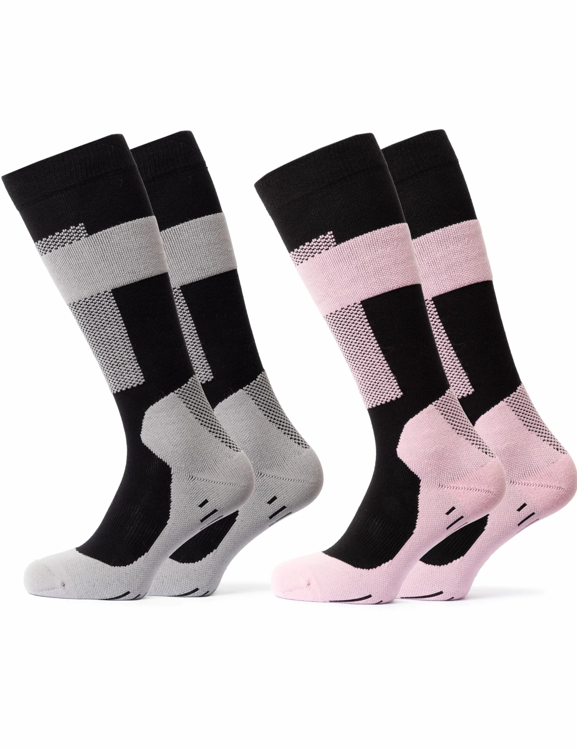 Occulto Herren & Damen Kompressions Skisocken 2er Pack (Model: Taylor)