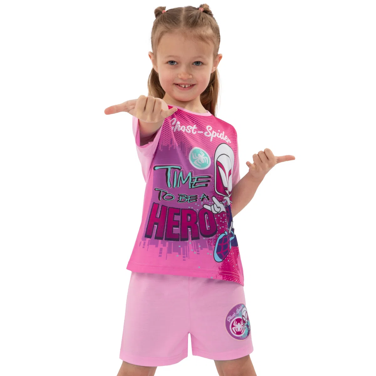 Marvel Spidey und Seine erstaunlichen Freunde Pyjamas für Kinder, Ghost Spider Mädchen Pyjama-Sets für den Winter