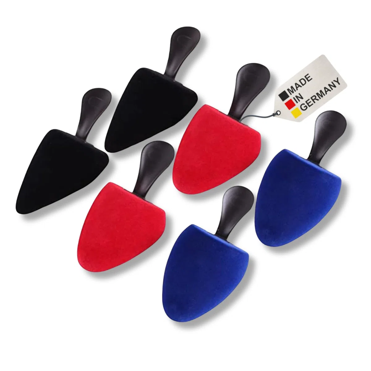DELFA Samty Schuhspanner - Größe 35-42 - Set zu 3 oder 5 Paar - Schaumstoff Schuhformer Schuhstrecker - für Damen Schuhe