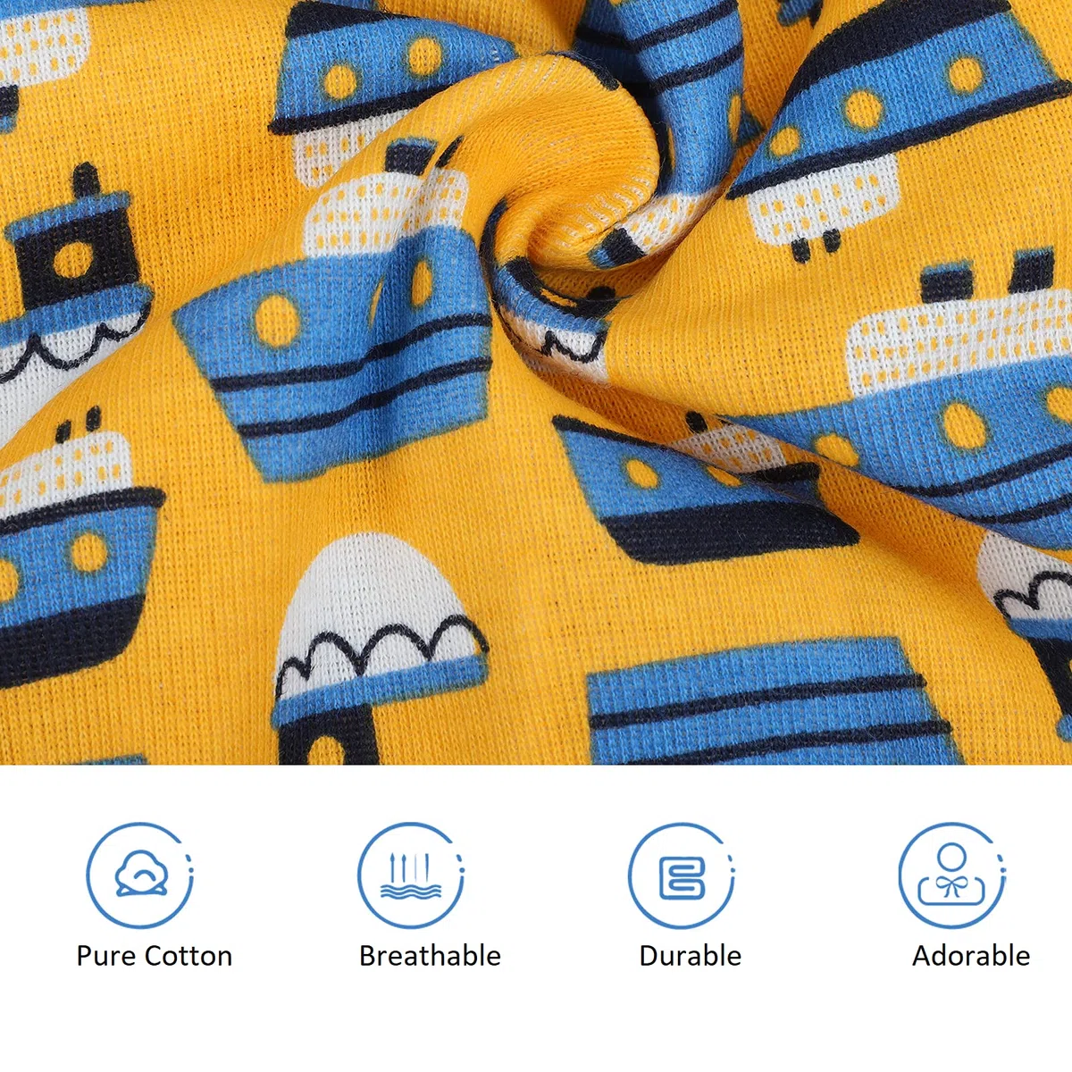 FLYISH DIRECT Boxershorts für Jungen Baumwolle Unterhosen Jungen 6er-Pack, Weich und Bequem，6-7 Jahre（130/6-7T）