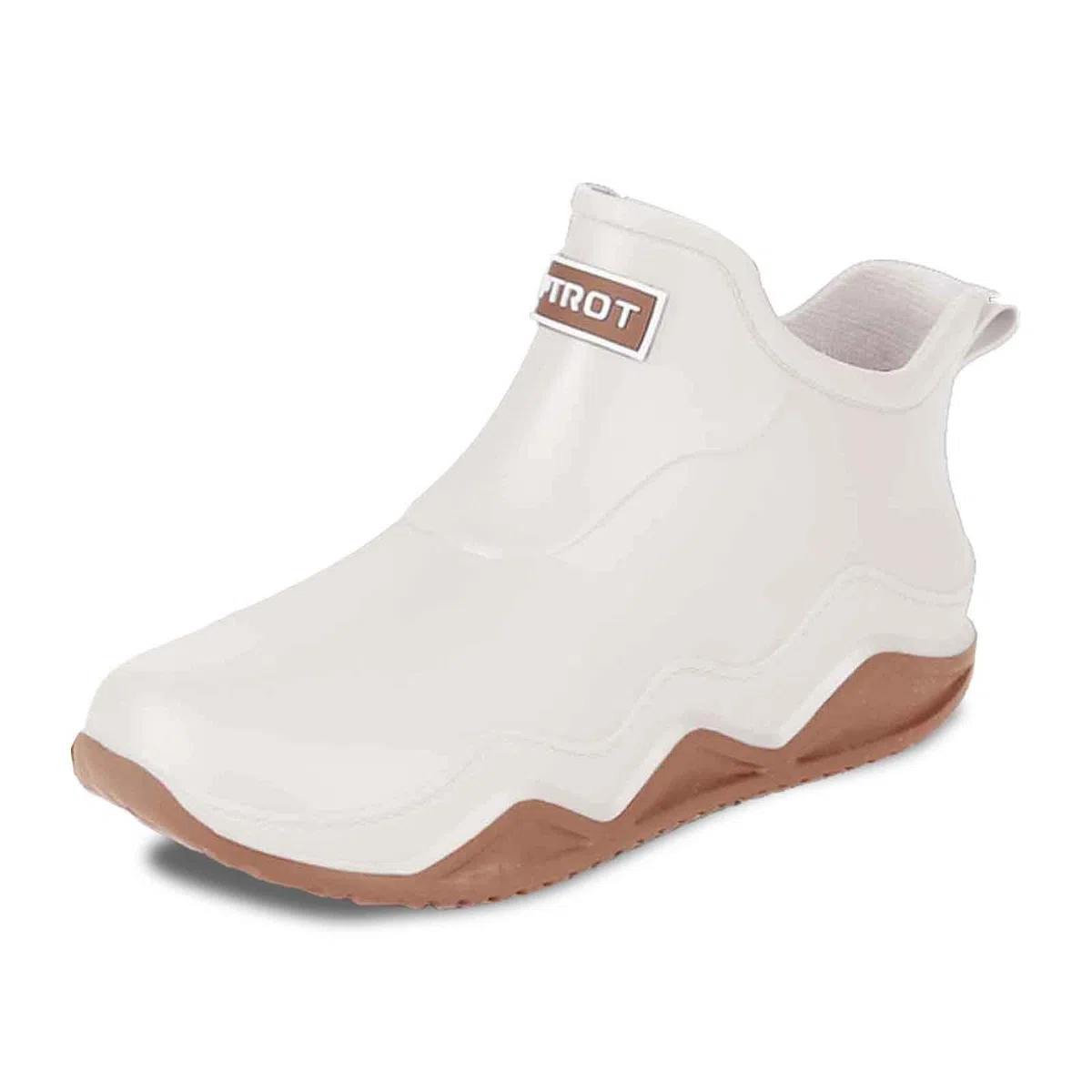 Gummistiefel Damen Rutschfest Bequem Regenstiefel Stiefeletten Outdoor Atmungsaktiv Regenschuhe Gartenschuhe Leicht Wasserdichte Boots Sommer Garten Arbeitsschuhe