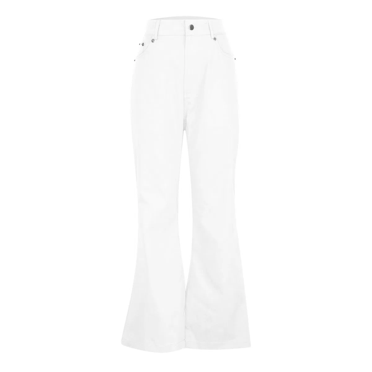 Herren Schlaghose Mit Ausgestelltem Bein Vintage Punk Geradem Bein Denim Jeans Schlaghose Mit Tasche Relaxed Stretch Bell Bottom Fit hip hop Felsen Hose Retro