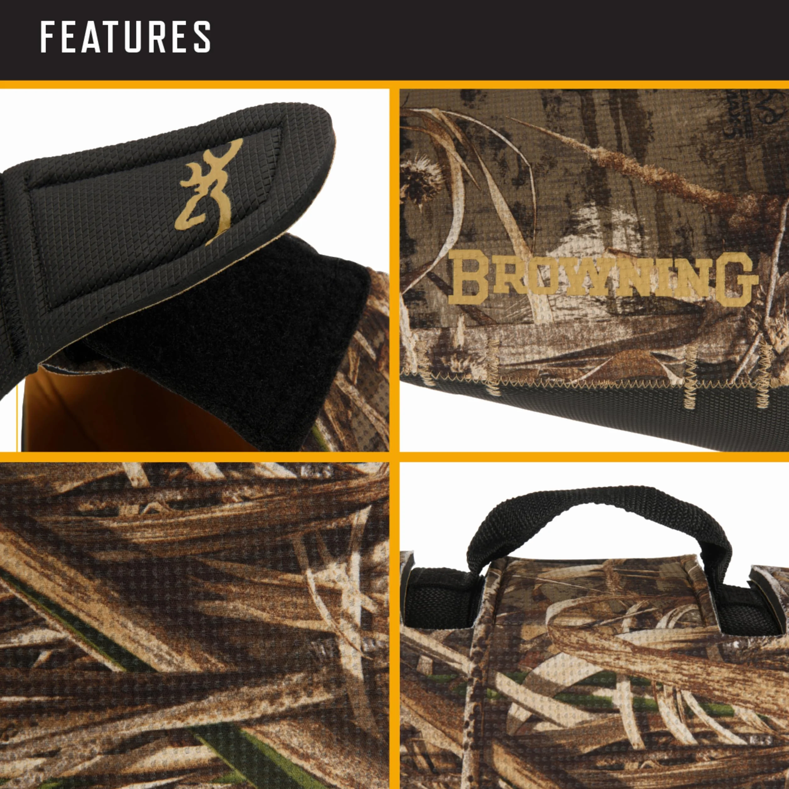 Browning Haustierweste, 5 mm, Griff, Neopren-Weste, 5 mm Griff, XL, Realtree MAX-5 (5 mm), Größe XL