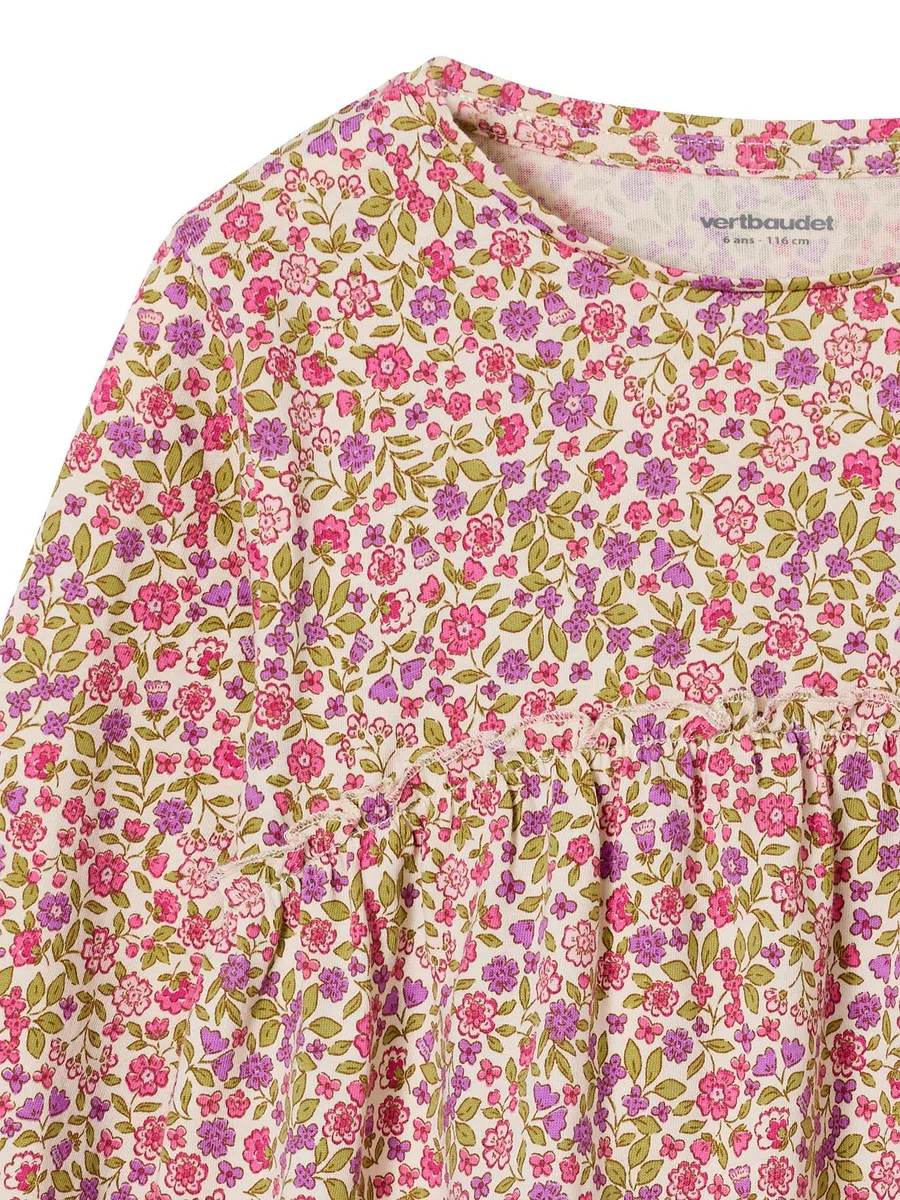 Vertbaudet Mädchen Blusenshirt mit Print