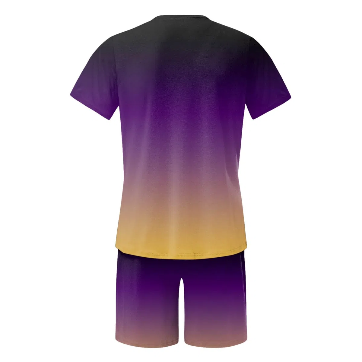 Sommer Outfit Herren Strand, Trainingsanzug Baggy Jogginganzug mit Aufdruck Zweiteiliges Freizeit Sportanzug Komfort Lässig 2 Teiliges Kurze Hose Und T-Shirt Set Bequeme Freizeitanzug Männer, XXS-6XL
