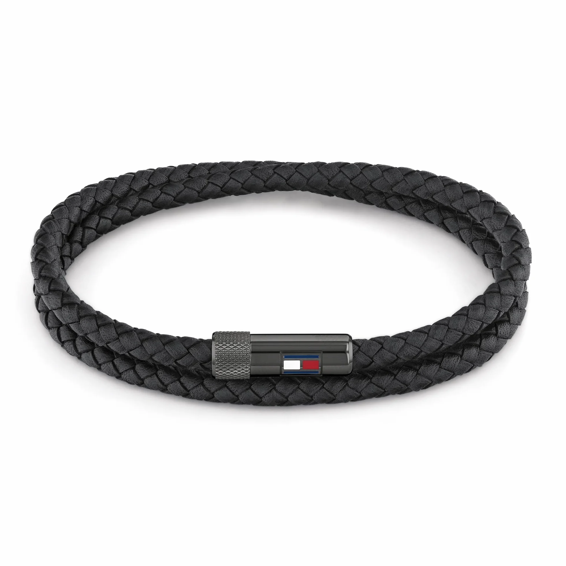 Tommy Hilfiger Jewelry Lederarmband für Herren verfügt über einen Magnetverschluss