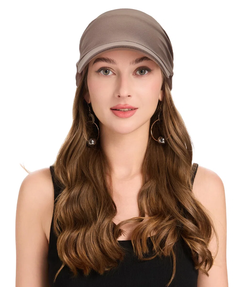 ZLYC Damen Beanie Chemo Headwear Brim Visor Hat