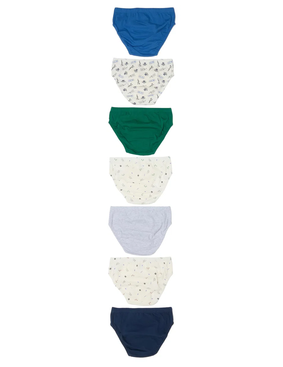 OVS KIDS Jungen Multipack Multicolor Baumwollslips - Regular Fit