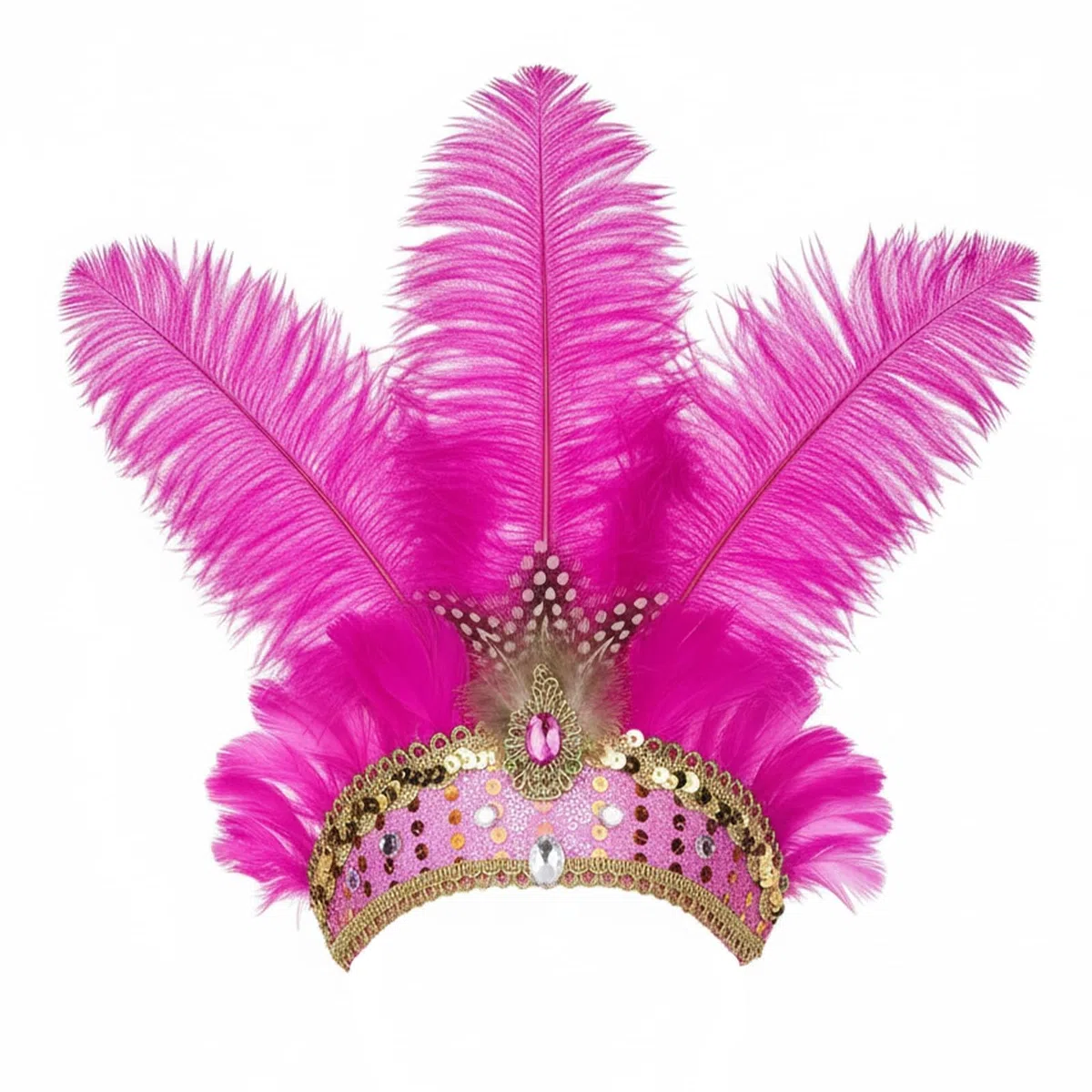 Samba Kopfschmuck Federschmuck Rio Bahia Federkopfschmuck Brasilien Feder Kopf Schmuck Burlesque Haarband Kostüm Accessoires Hippie Kleidung Damen