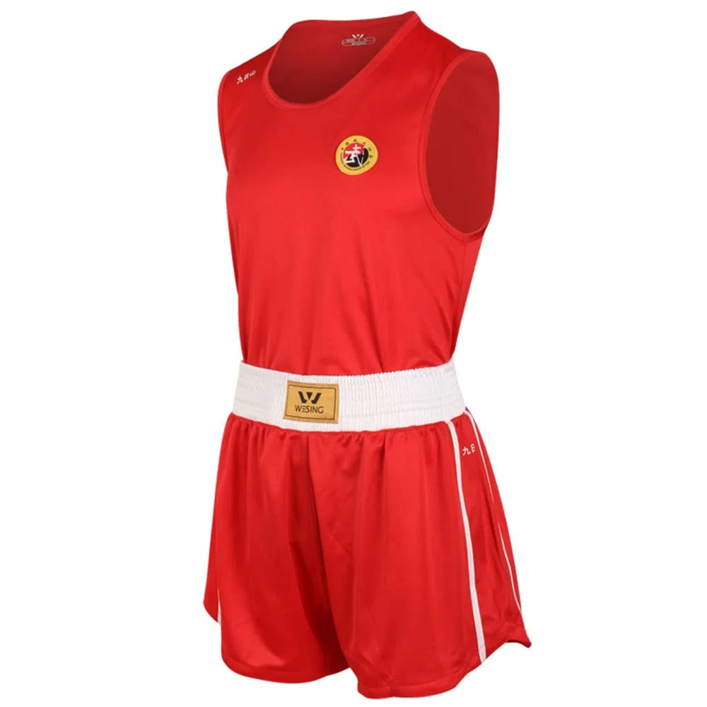 Wesing Wushu Sanda Anzug Sanshou Uniform Competetion Training Sanda Bekleidung Set