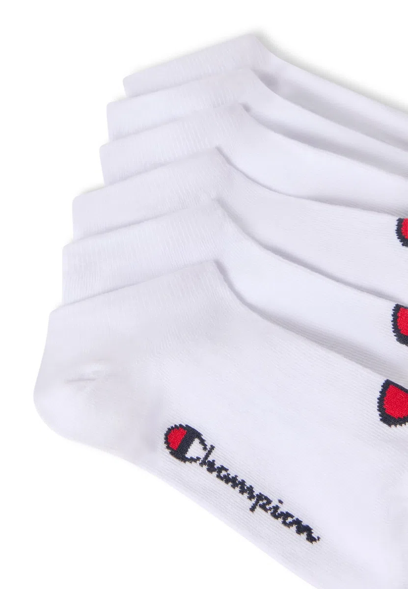 Champion Unisex Socks Basics 6pk Sneaker Socks socken