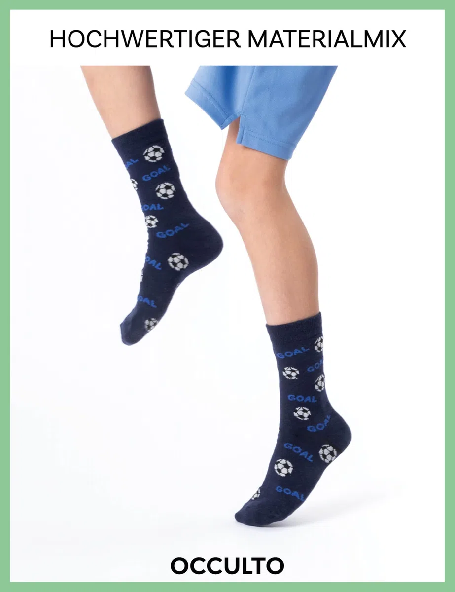 Occulto Jungen & Mädchen Motiv Socken 10er Pack (Modell: Fantasia)