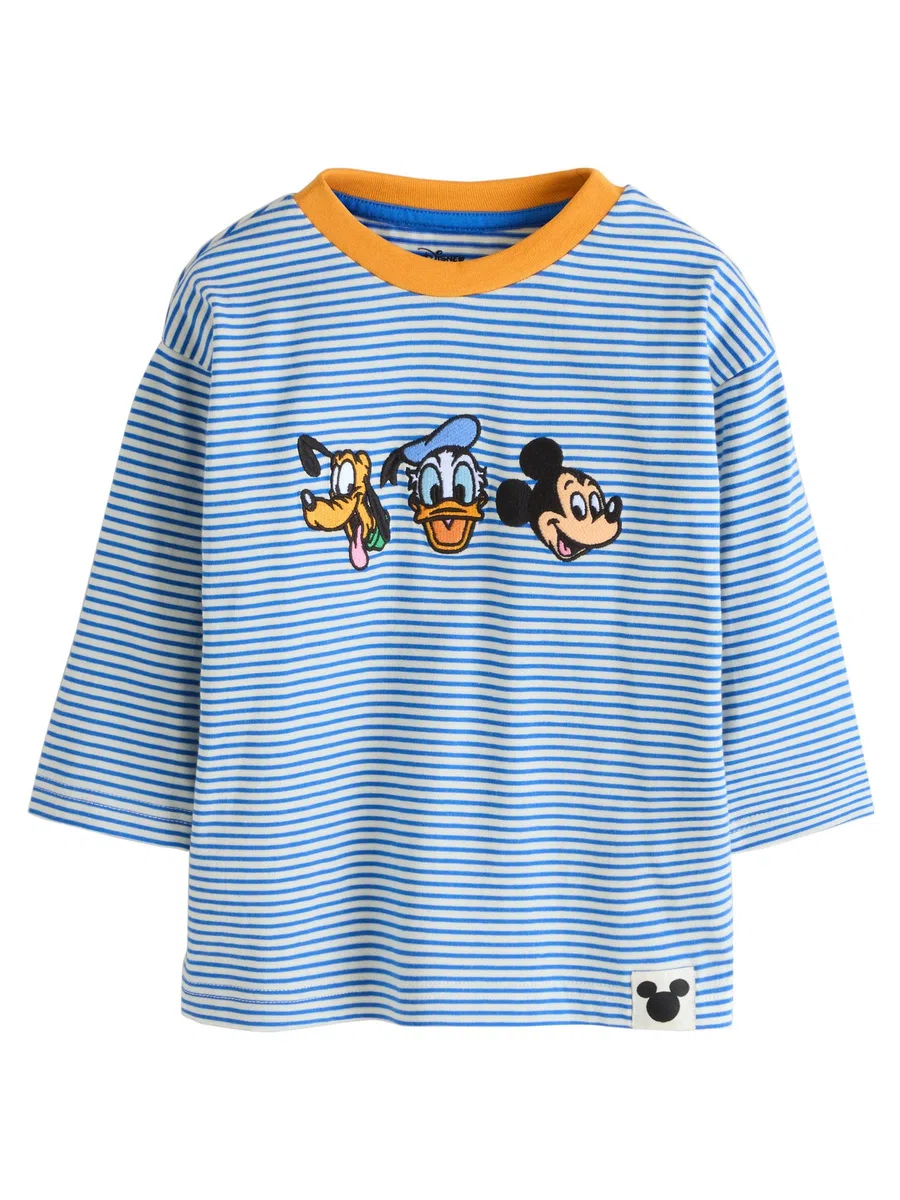 NEXT Jungen Standard Mickey Mouse Langarmshirt