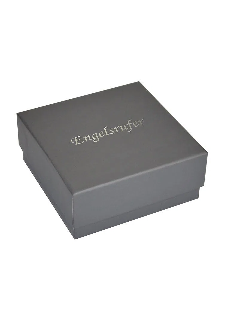 Engelsrufer Fußkettchen für Damen mit Anhänger, 925er Sterlingsilber rhodiniert, oder Edelstahl, verstellbare Länge, nickelfrei, Allergiker geeignet