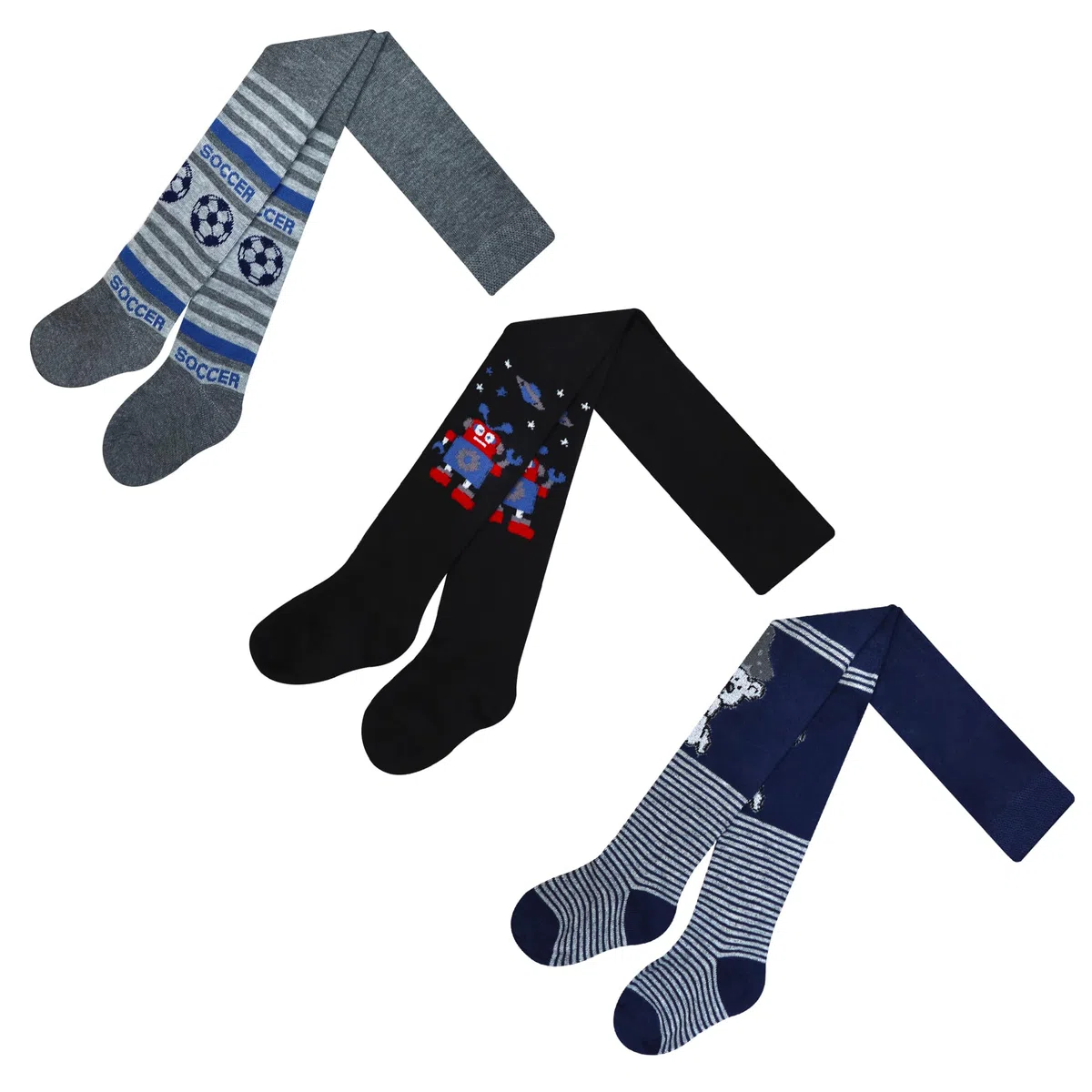 MRCC 6er Pack Jungen Kinder Strickstrumpfhose Baby Strumpfhose feingestrickt baumwolle 12999
