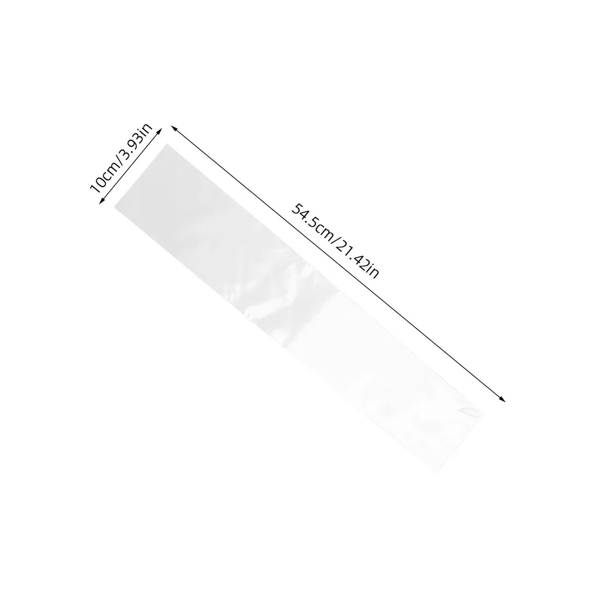 ERINGOGO Krawattenaufbewahrungsbeutel und Platzsparendem Design Transparente 50 aus Kunststoff mit Antistatischer Funktion für Praktische Aufbewahrung und Reise