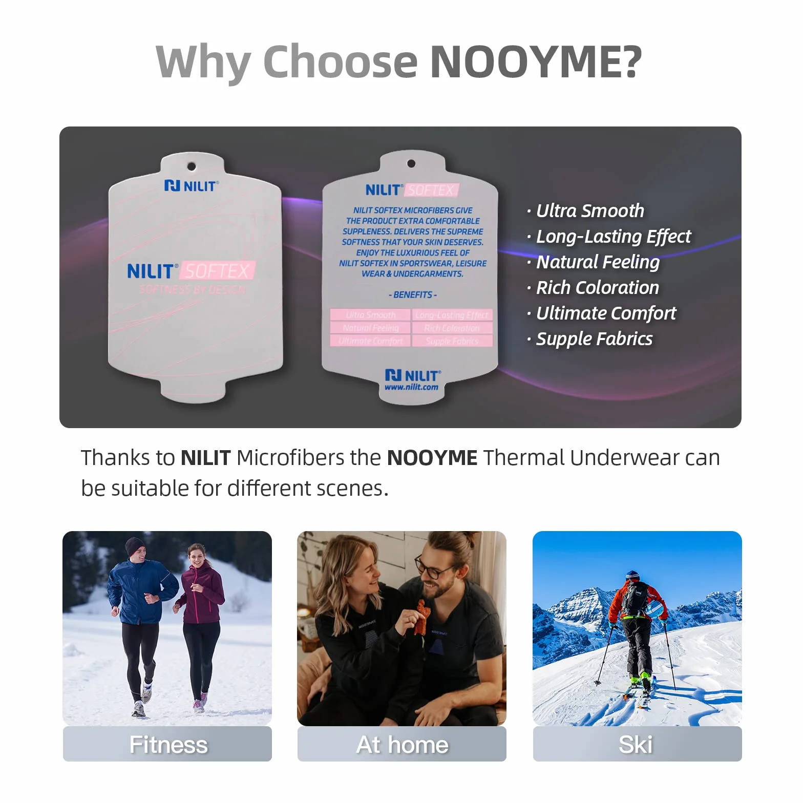 NOOYME Thermo Unterhemd Herren Thermoshirt Herren elastisch Funktionsunterwäsche Herren warm Thermo Oberteil Herren Skiunterwäsche Herren atmungsaktiv flexibel Thermounterhemd Thermounterwäsche Herren