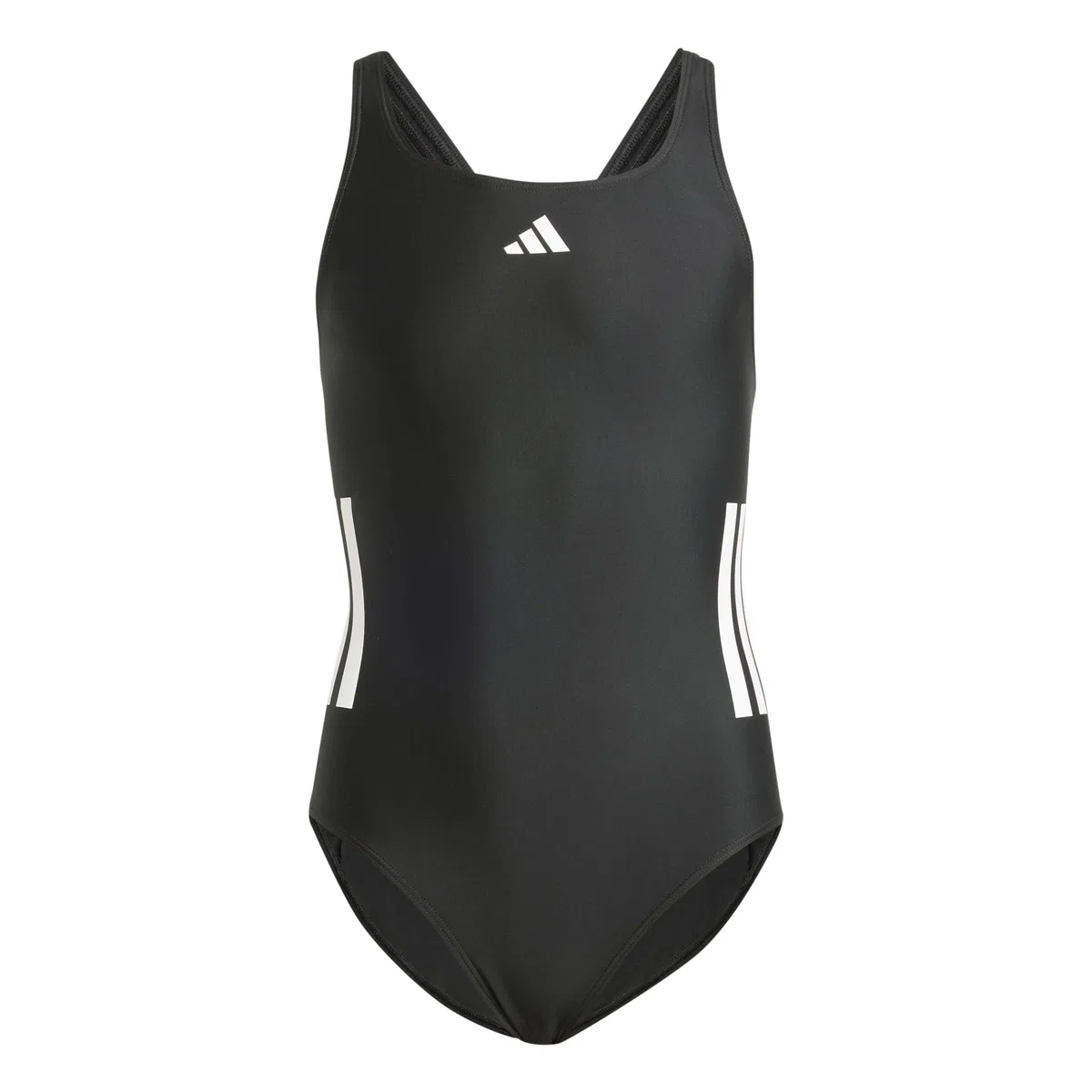adidas Unisex Kids 3-Streifen C-Back Kids Badeanzug