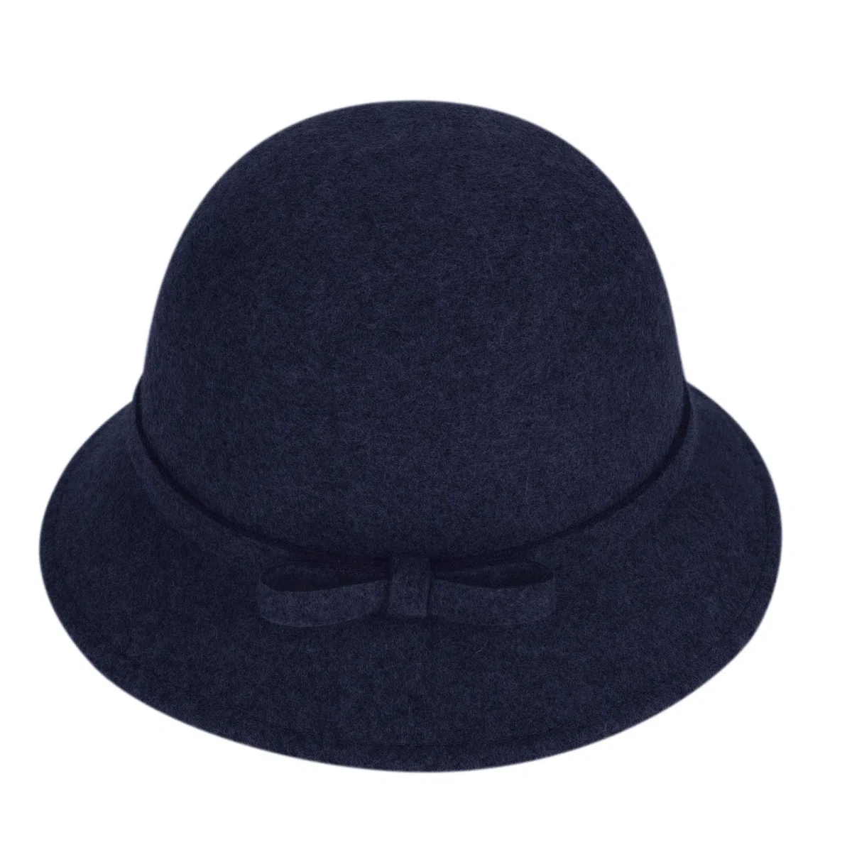 Glockenhut Vintage Wolle Wintermütze Damen Winter Filzmütze Warm Wollmütze Elegant Winterhut Filz Damenmütze Klassisch Wollhut mit Schleife Damenhut Einheitsgröße Schlapphut für Reisen Freizeit