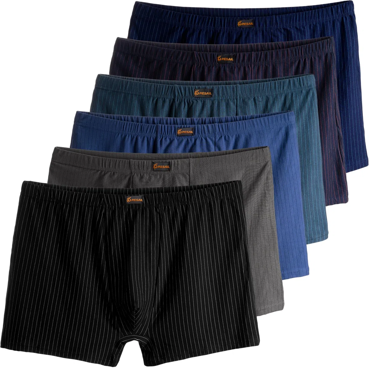 Herren Boxershorts aus Baumwolle, 4er Pack I 8er Pack, Größen M-10XL, Bequeme Unterhose, enganliegende Retroshorts ohne kratzenden Zettel