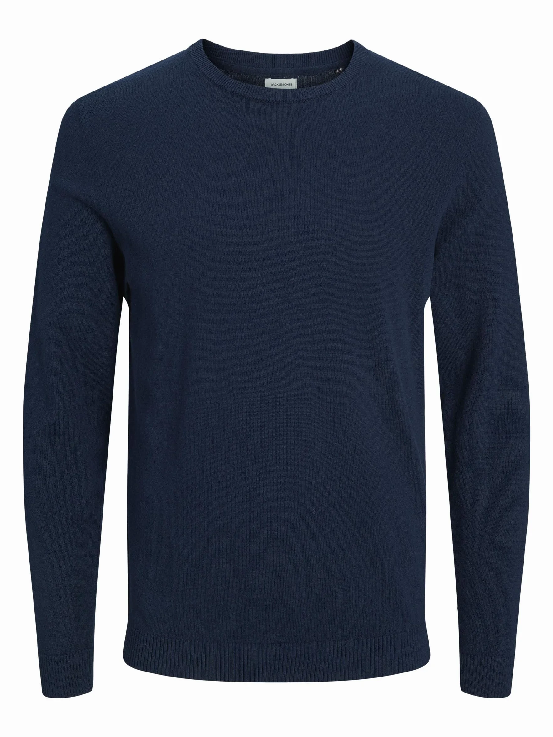 JACK & JONES Male Strickpullover Einfarbig Strickpullover | Knitted Pullover