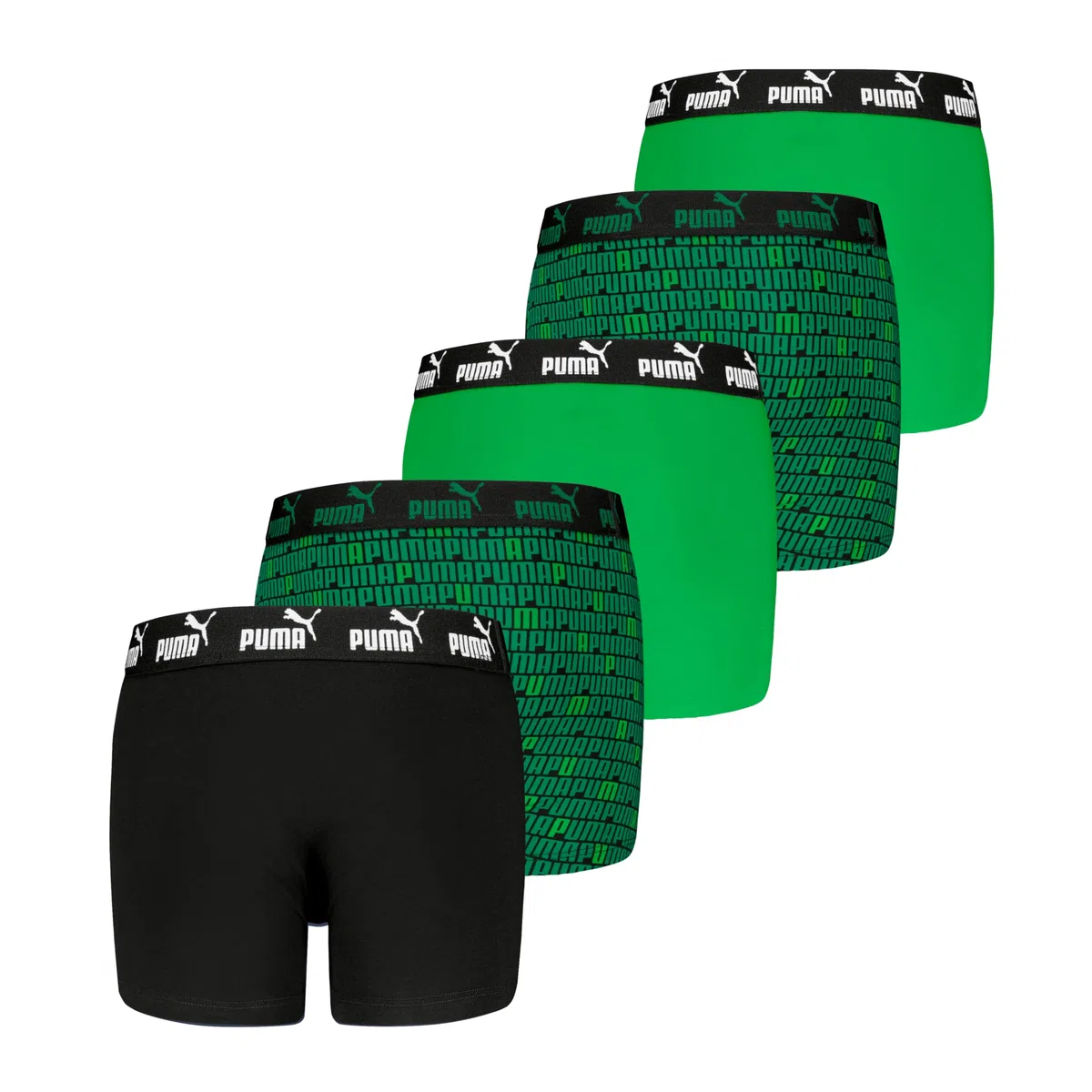Puma Jungen Printed Boxers Boxer (5er Pack)
