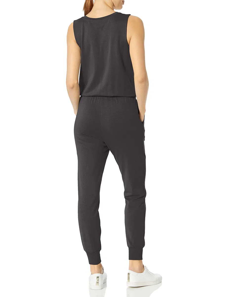 Amazon Essentials Damen Studio-Frottee-Overall, 68,0cm Beininnenlänge (Erhältlich in Übergröße)