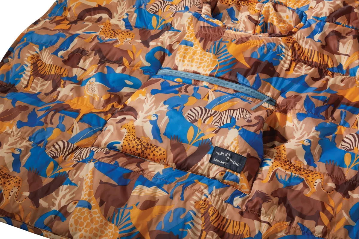 Therm-a-Rest Honcho Poncho Kids - Poncho und Decke in einem