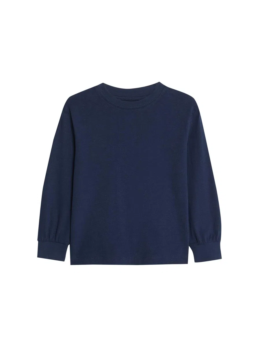 Marks & Spencer 3er-Pack Kinder Tops aus Reiner Baumwolle – Unisex für Jungen & Mädchen – Regular Fit