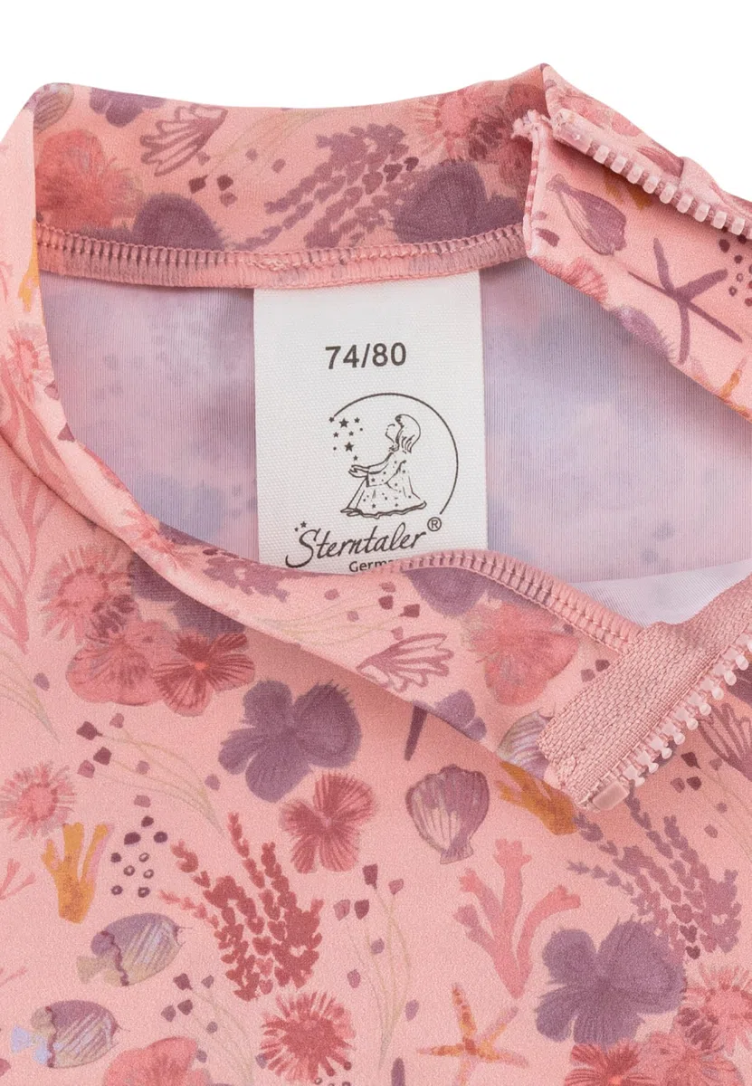 Sterntaler Mädchen Badeshirt Kurzarm Corale Schwimmshirt-Set (1er Pack)