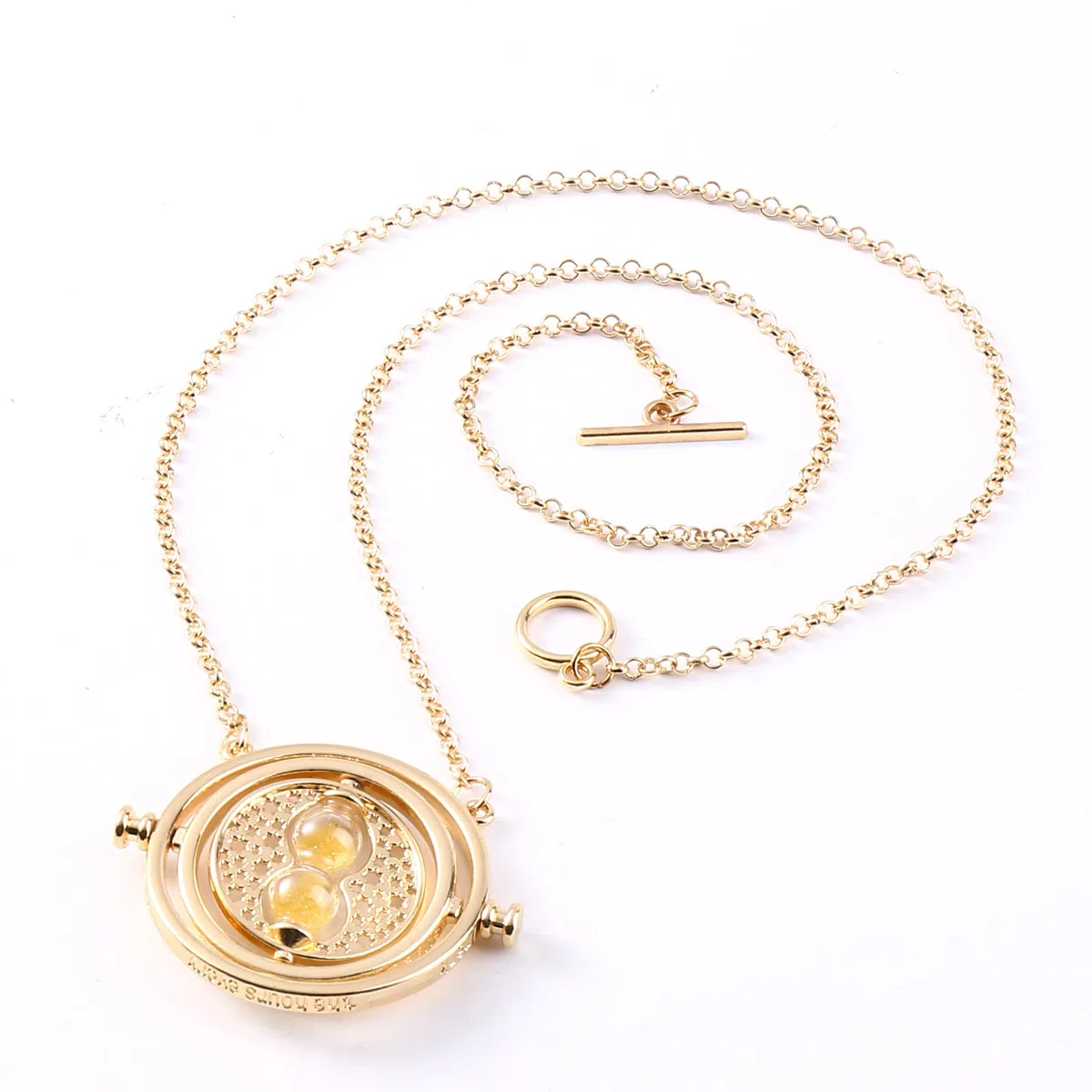 UTTER Wizard halsketten Zeitumkehrer Hermine Sand Anhänger mit Sanduhr Kostüm Requisiten Cosplay Fans