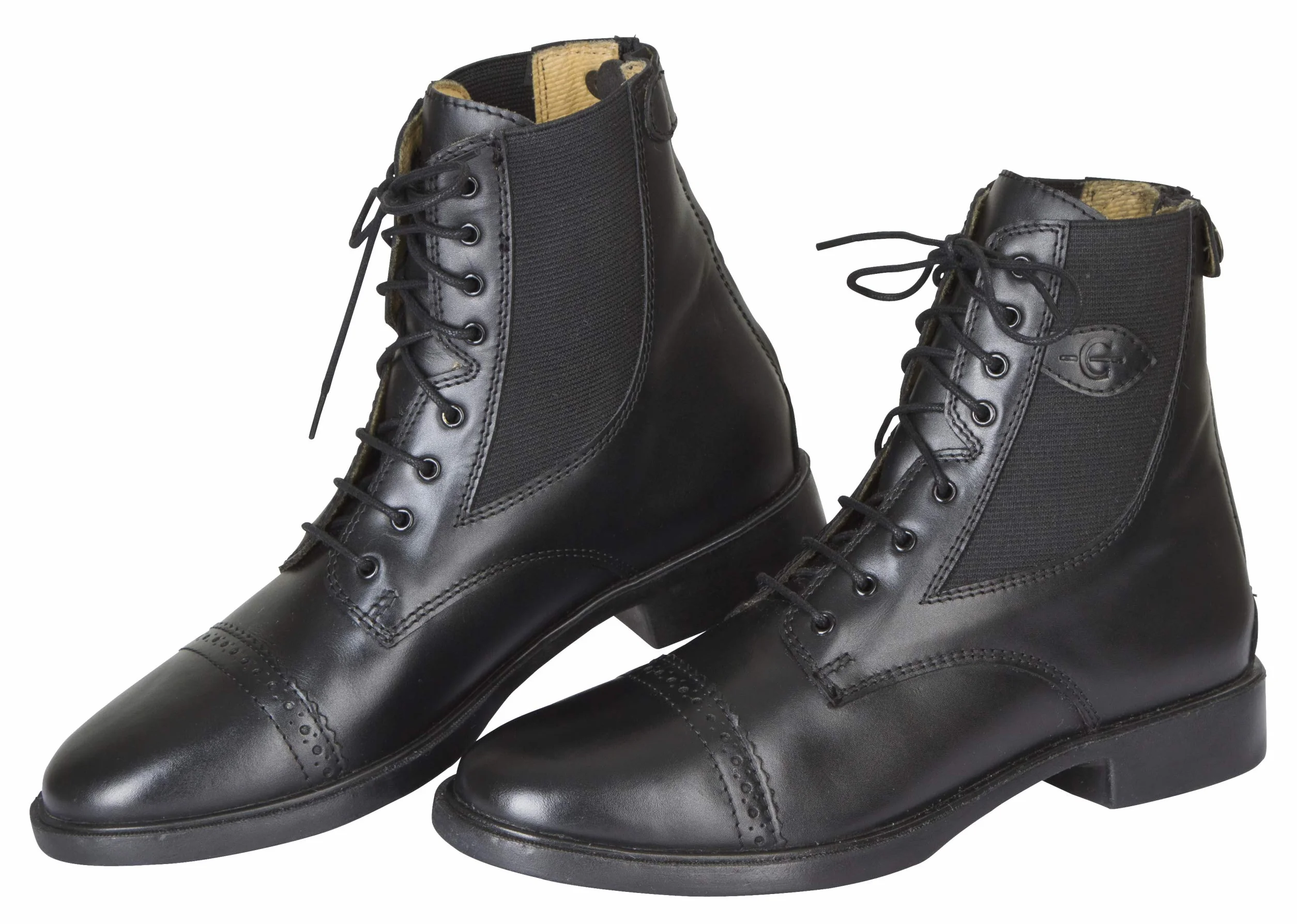 Kerbl Schnürstiefelette Monaco Glattleder Unisex-Erwachsene Reitsportschuhe