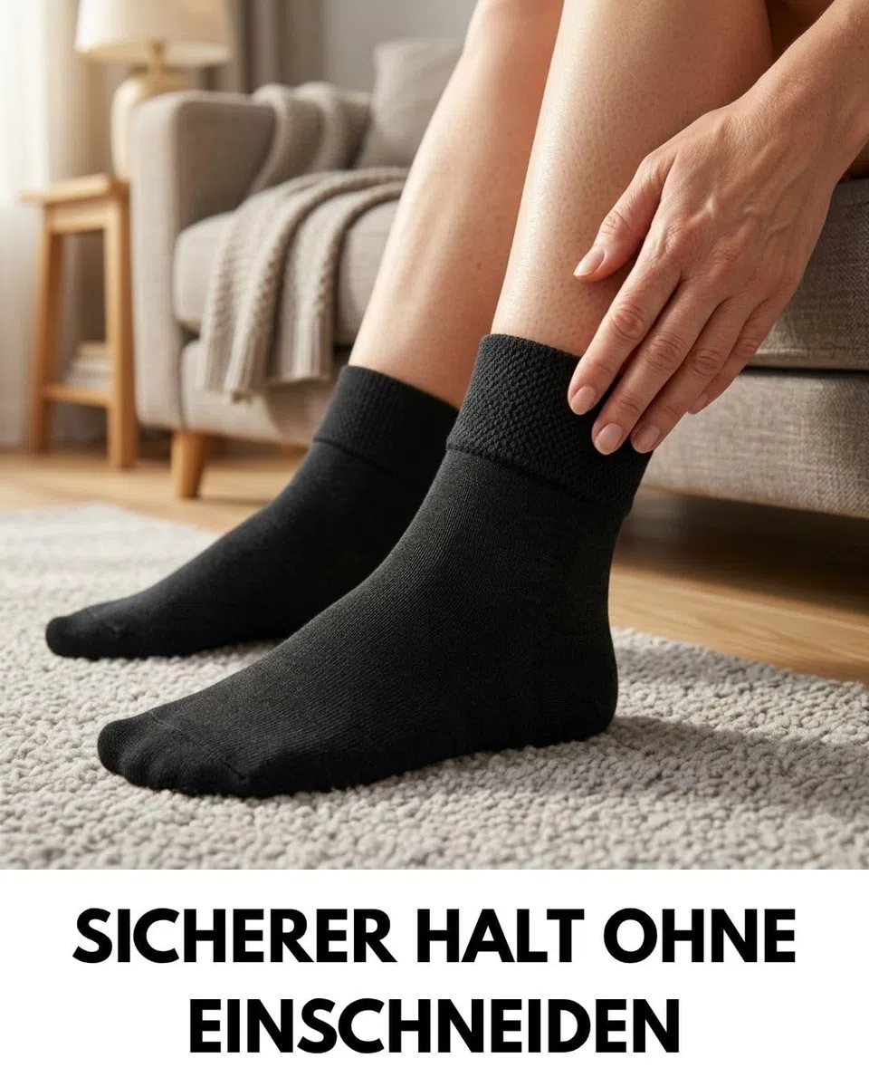 sockenkauf24 10 Paar kurze Diabetikersocken für Herren & Damen ohne Gummibund & ohne Naht Quarter Diabetiker Socken Kurzschaft mit Komfortbund ohne Gummi