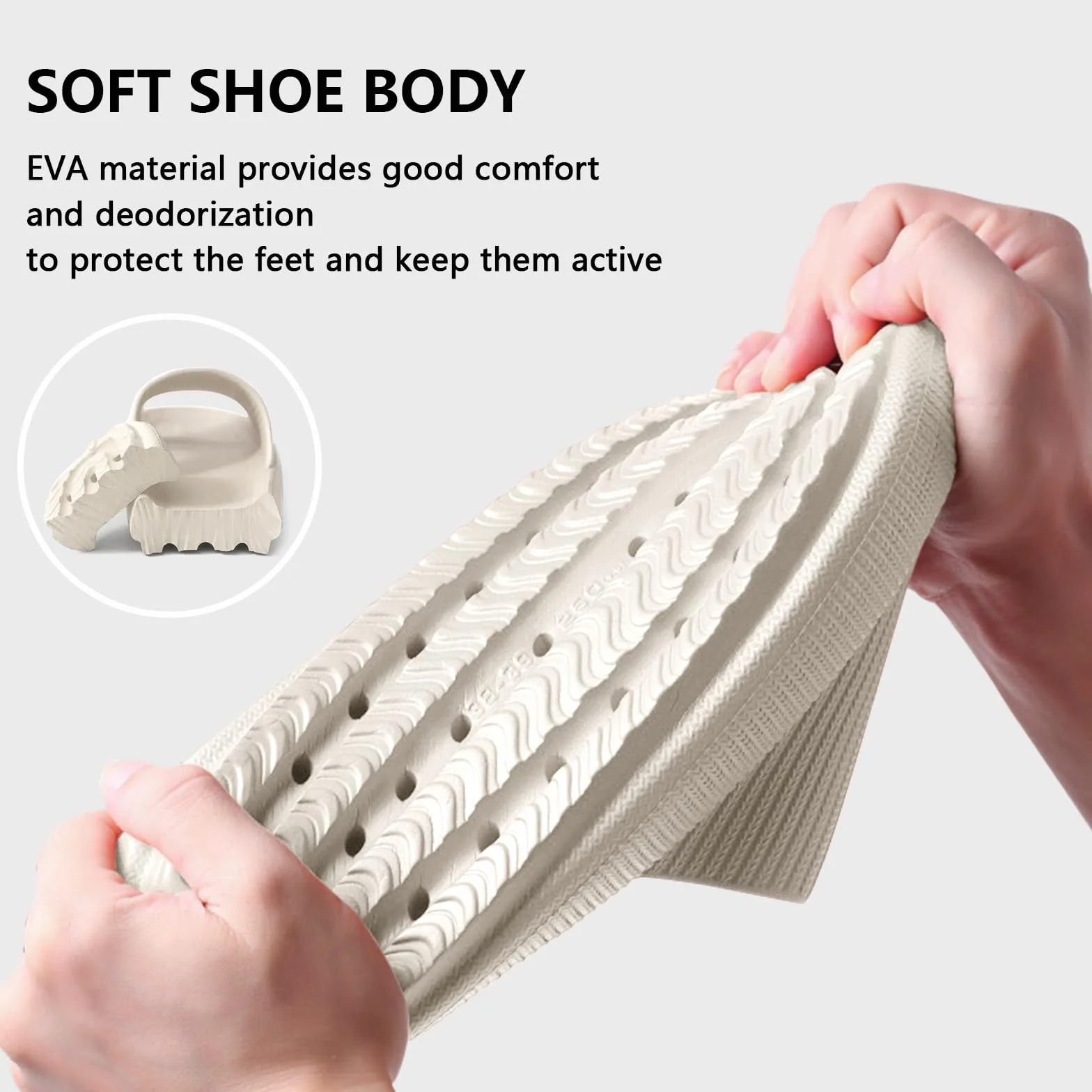 HEOAARG Badelatschen Herren Damen Original Badeschuhe Wolke Badeschlappen Rutschfest Schlappen Wolkenschuhe Weich Cozislides Slippers Flip Flops Innen & Außen