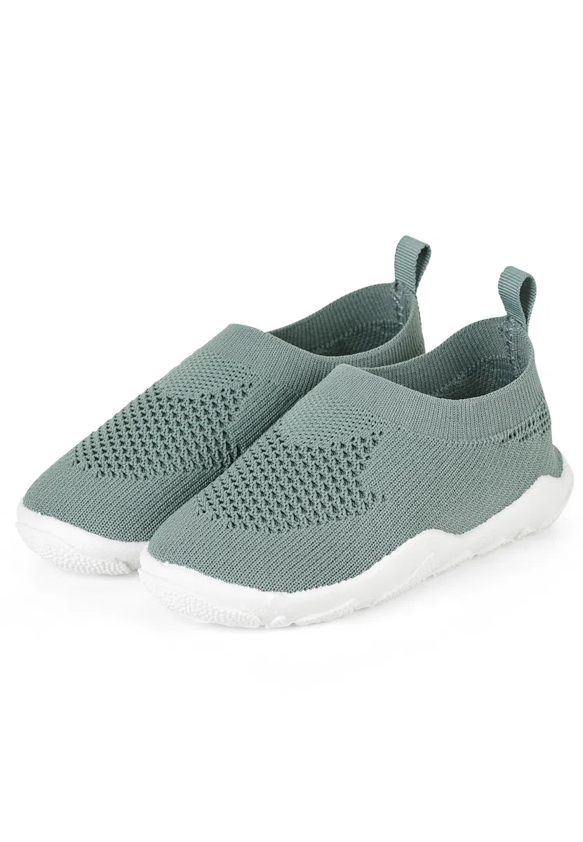 Sterntaler Badeschuhe einfarbig - Baby Aquaschuhe schnelltrocknend - Unisex Schwimmschuhe Bequeme Strand Slipper
