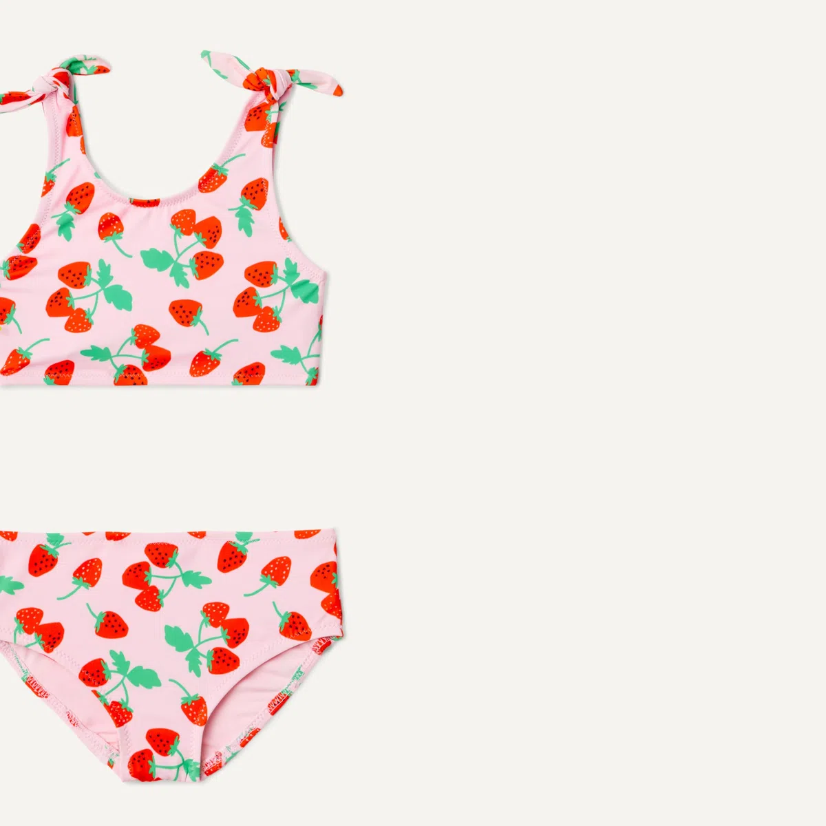Amazon Essentials Mädchen Zweiteiliges Bikini-Set mit Schleifendetail