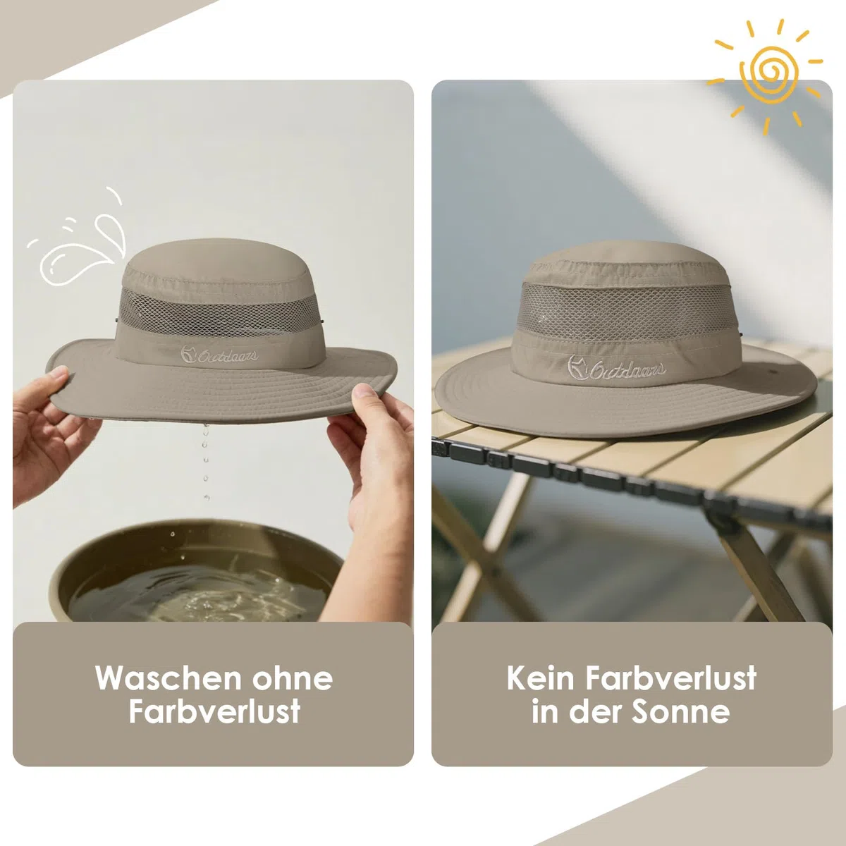 Durio Sonnenhut Kinder Uv Schutz Sonnenmütze mit Kinnriemen Kinder Fischerhut mit Nackenschutz Kinderhut Atmungsaktiv Sonnenschutz Sonnenhut aus Baumwolle für Jungen 4-12 Jahre