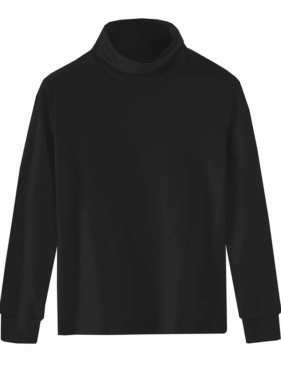 Spring&Gege Kleine & Große Mädchen Weiche Baumwolle Mittelgewicht Langarm Rollkragenpullover Kinder Basic Top