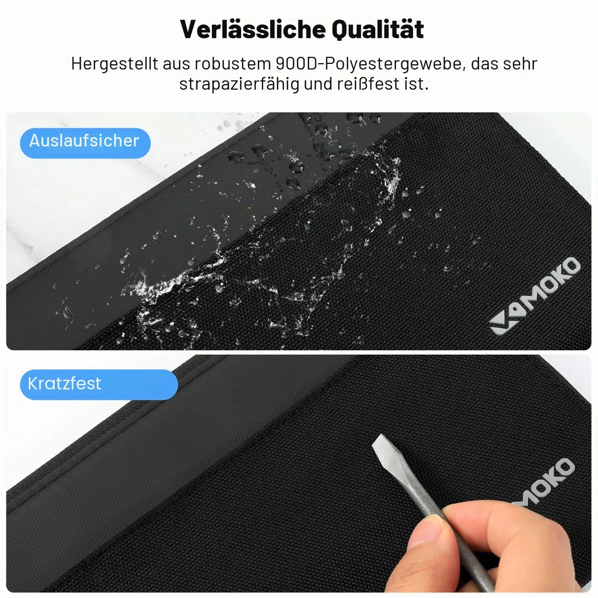 Moko Reisepasshülle Familie, RFID Reisepasshülle für Damen und Herren, Reisepasshülle mit Mehreren Fächern