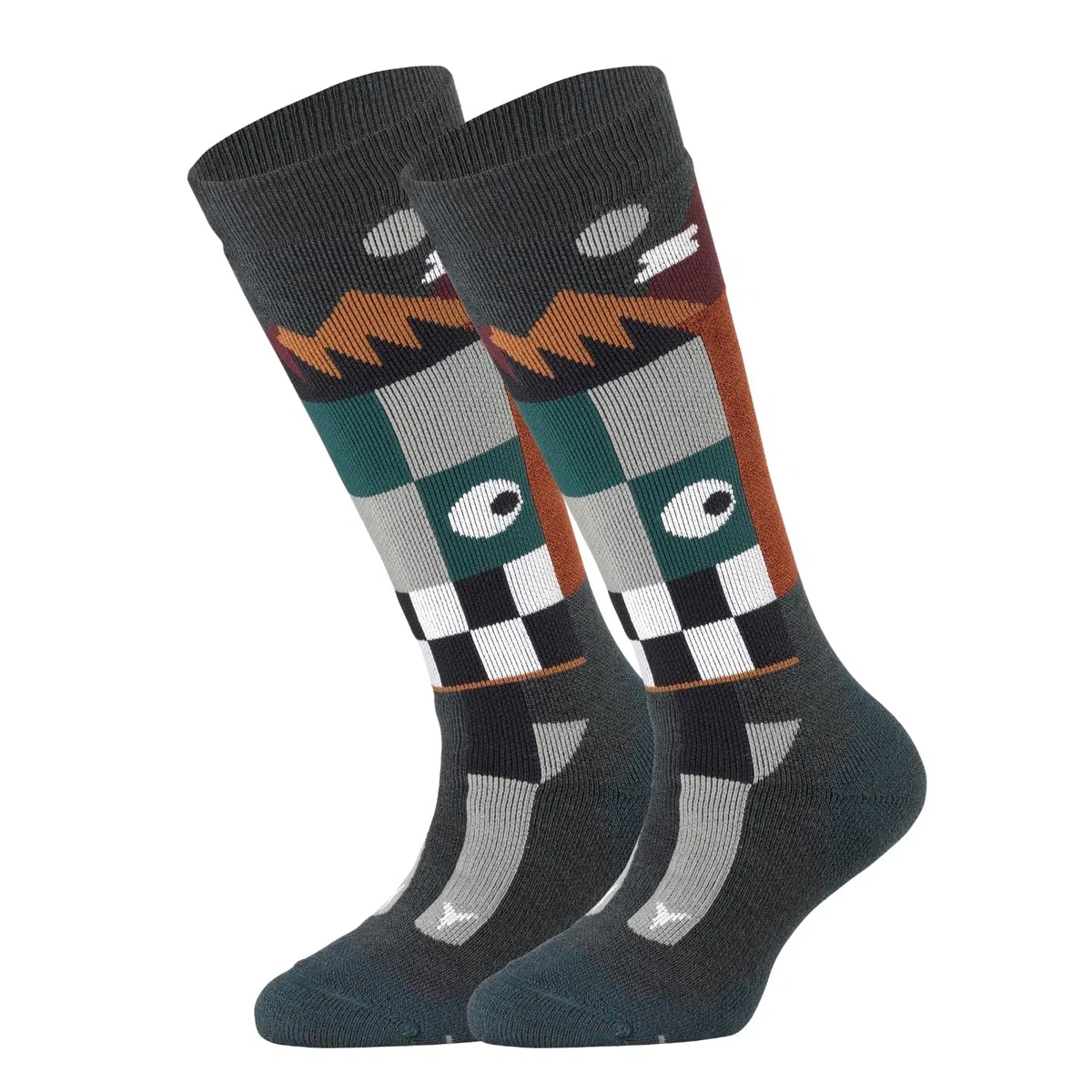 ATOMIC Junior Ski-Socken I Warme Kinder-Skisocken mit Polsterung I Thermosocken für Mädchen & Jungen I Kniestrümpfe mit nahtloser Zehenbox I Skisocken Kinder aus Merinowolle, Polyester & Nylon
