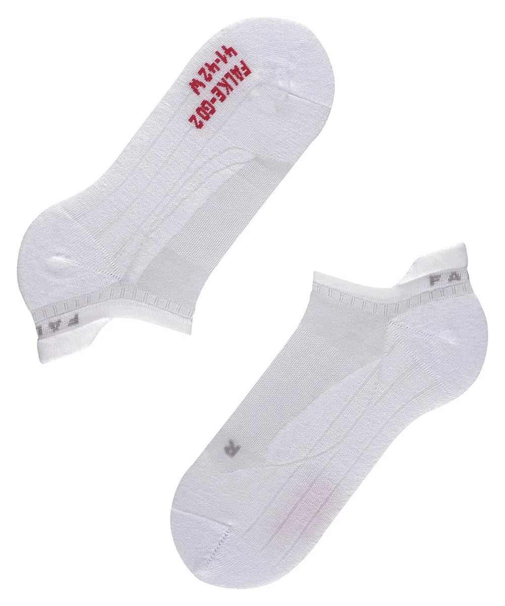 FALKE Damen GO2 Invisible Golfsocken schnelltrocknende atmungsaktive Baumwolle Funktionsmaterial mittelstarke Polsterung antiblasen Füßlinge seitliche Polster für sicheren Stand 1 Paar