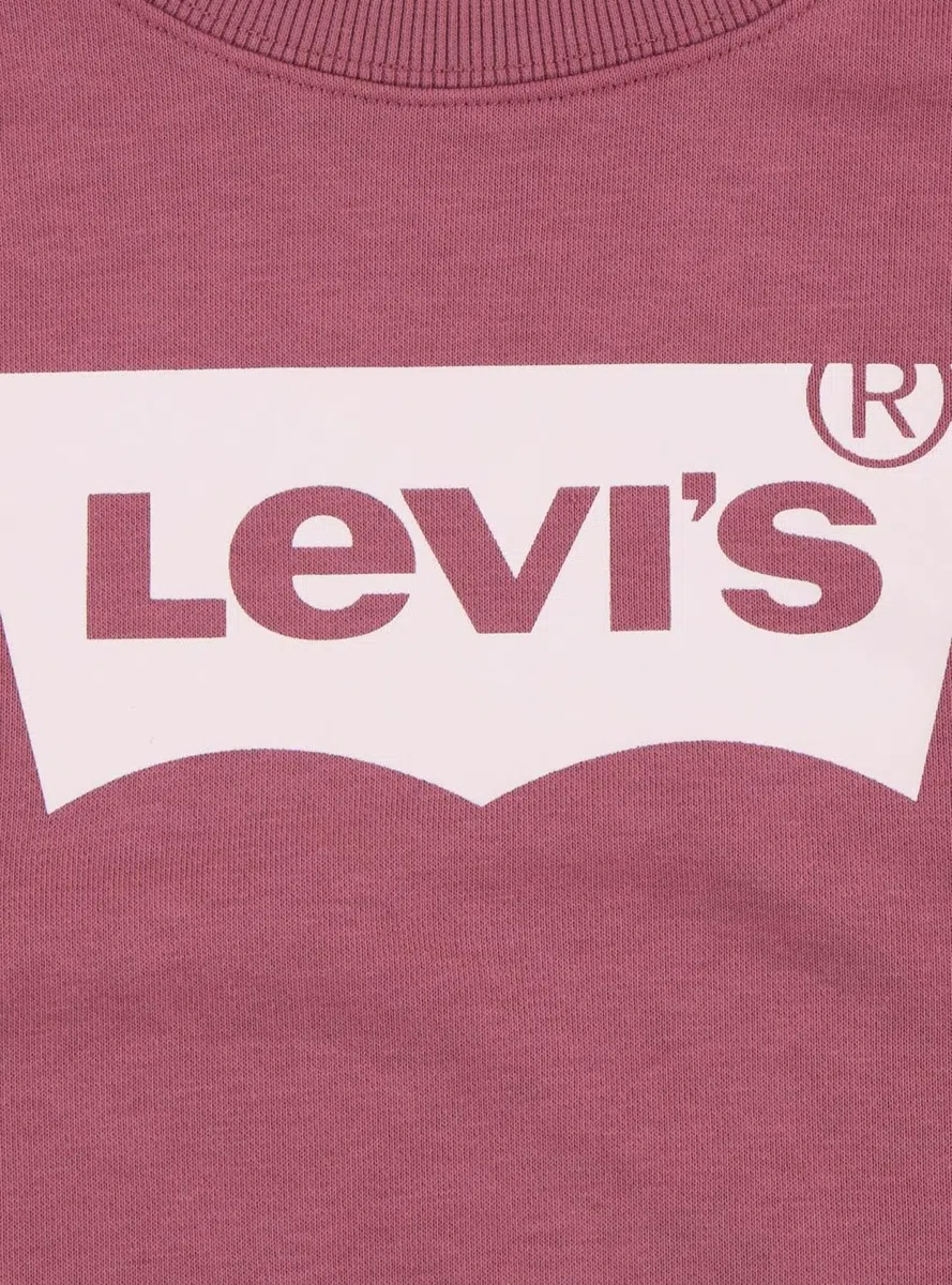 Levi's Baby - Mädchen Lvg Ket Item Logo Crew 1e6660 Sweatshirt (1er Pack)