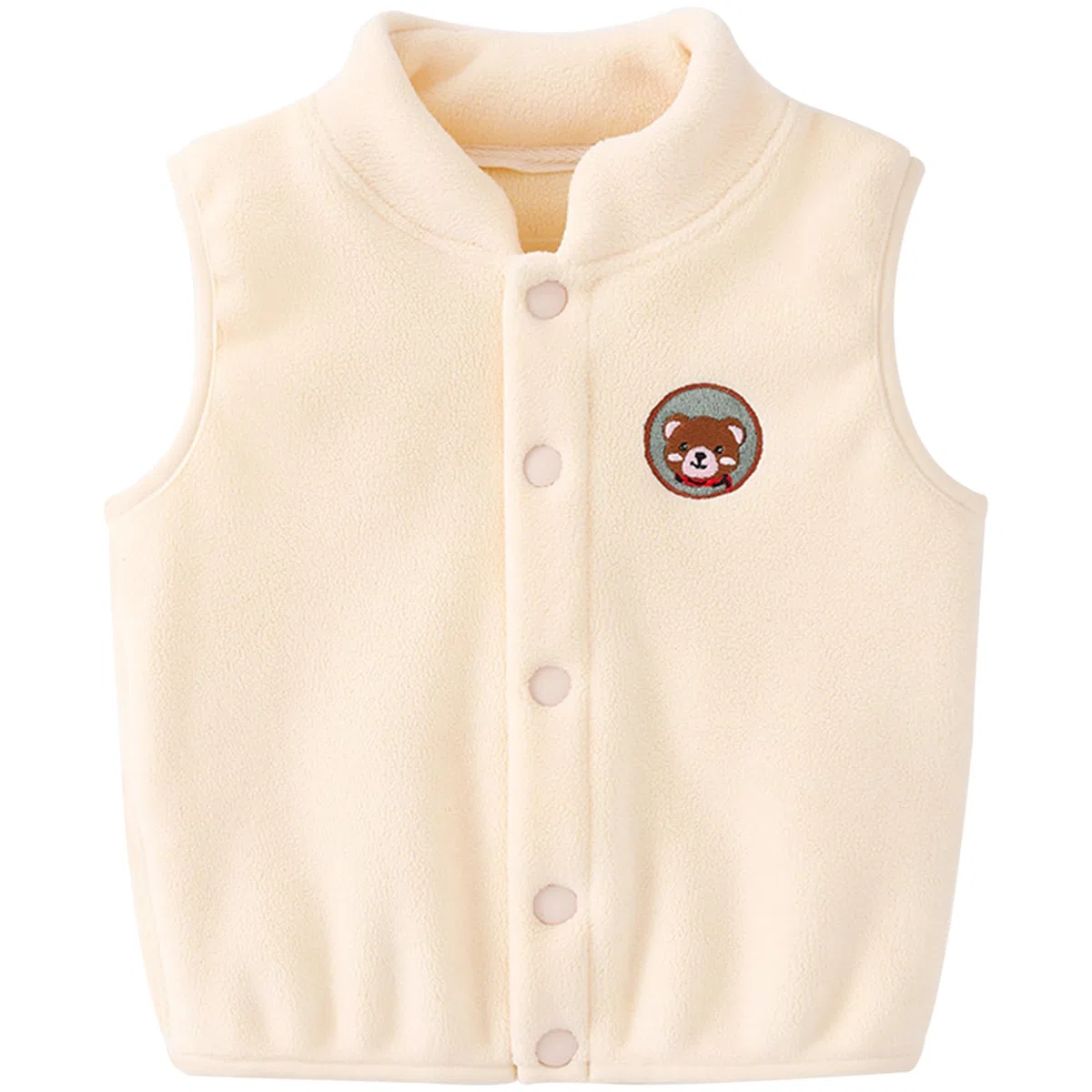 Baby Kleinkind Polarfleece Westen Kinder Jacke Junge Mädchen Baumwoll Ärmellose Kinderweste Frühling Herbst Strickjacke Oberteil mit Cartoon Muster