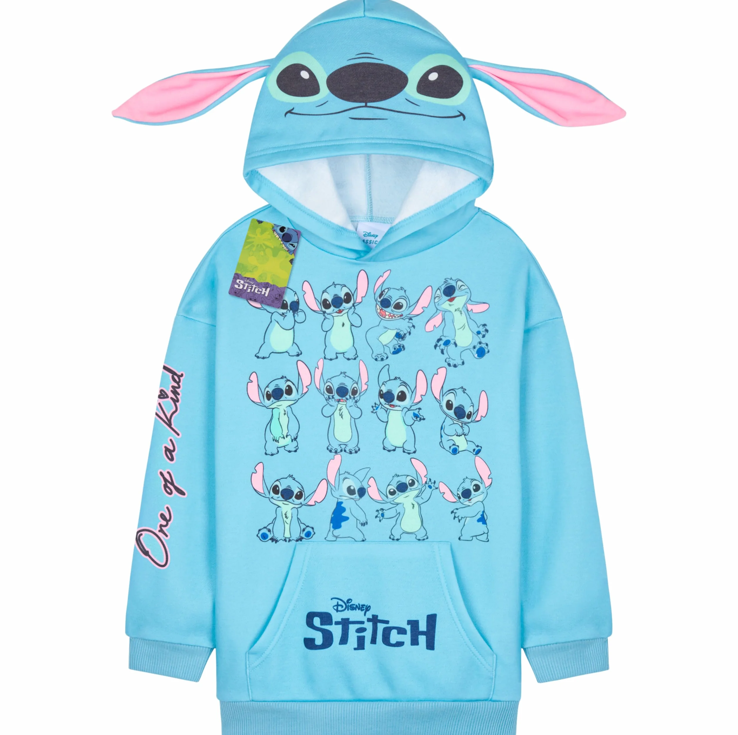 Disney Stitch Hoodie Mädchen Kuscheliger Pullover Kinder Teenager Jumper Sport Freizeitbekleidung Geschenk für Mädchen